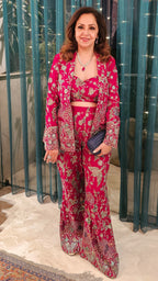 Beautiful Georgette 3 piece Set with Resham and Hand work