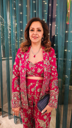 Beautiful Georgette 3 piece Set with Resham and Hand work