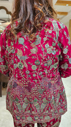 Beautiful Georgette 3 piece Set with Resham and Hand work