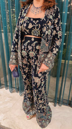 Beautiful Georgette 3 piece Set with Resham and Hand work