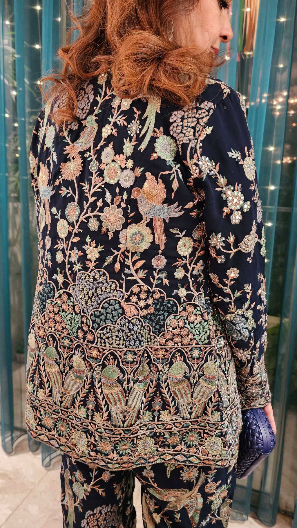 Beautiful Georgette 3 piece Set with Resham and Hand work