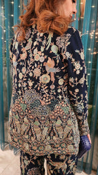 Beautiful Georgette 3 piece Set with Resham and Hand work