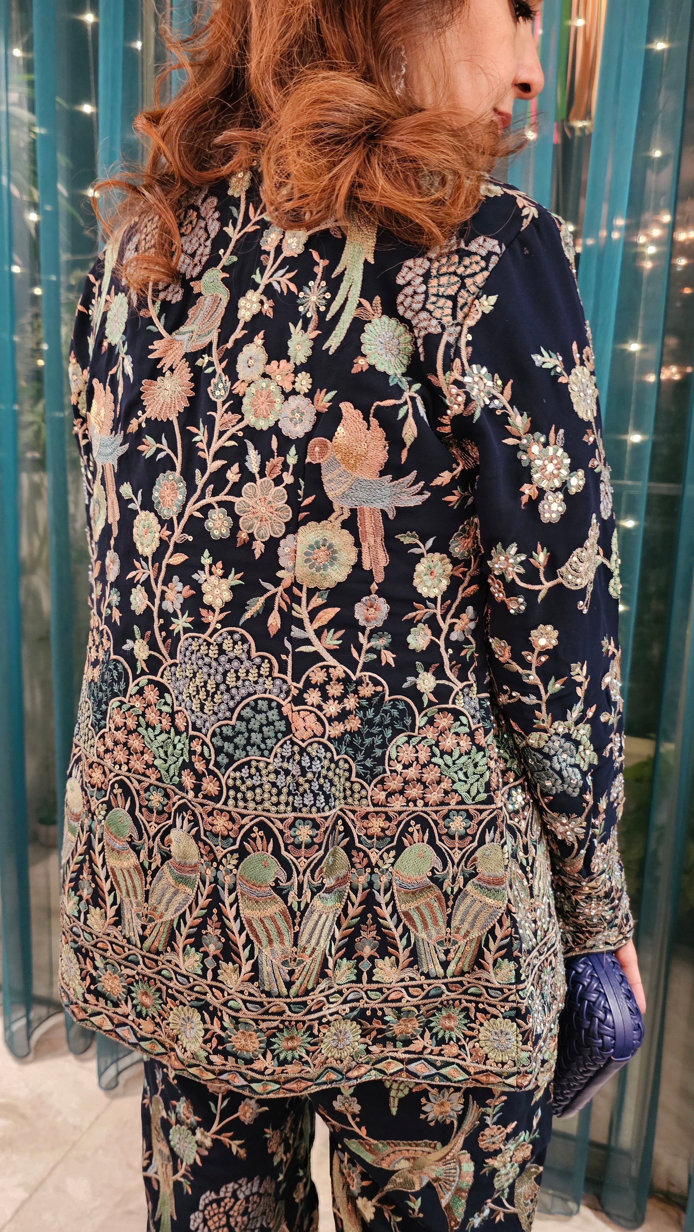 Beautiful Georgette 3 piece Set with Resham and Hand work