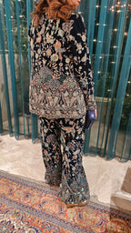 Beautiful Georgette 3 piece Set with Resham and Hand work