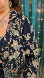 Beautiful Georgette 3 piece Set with Resham and Hand work