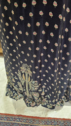 A Stunning Digital Print Satin Silk 3 Piece Outfit