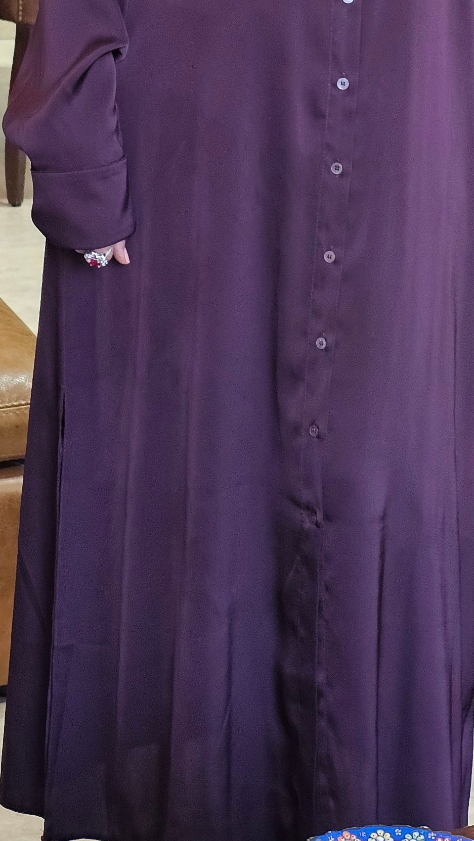 Stunning Satin straight dress