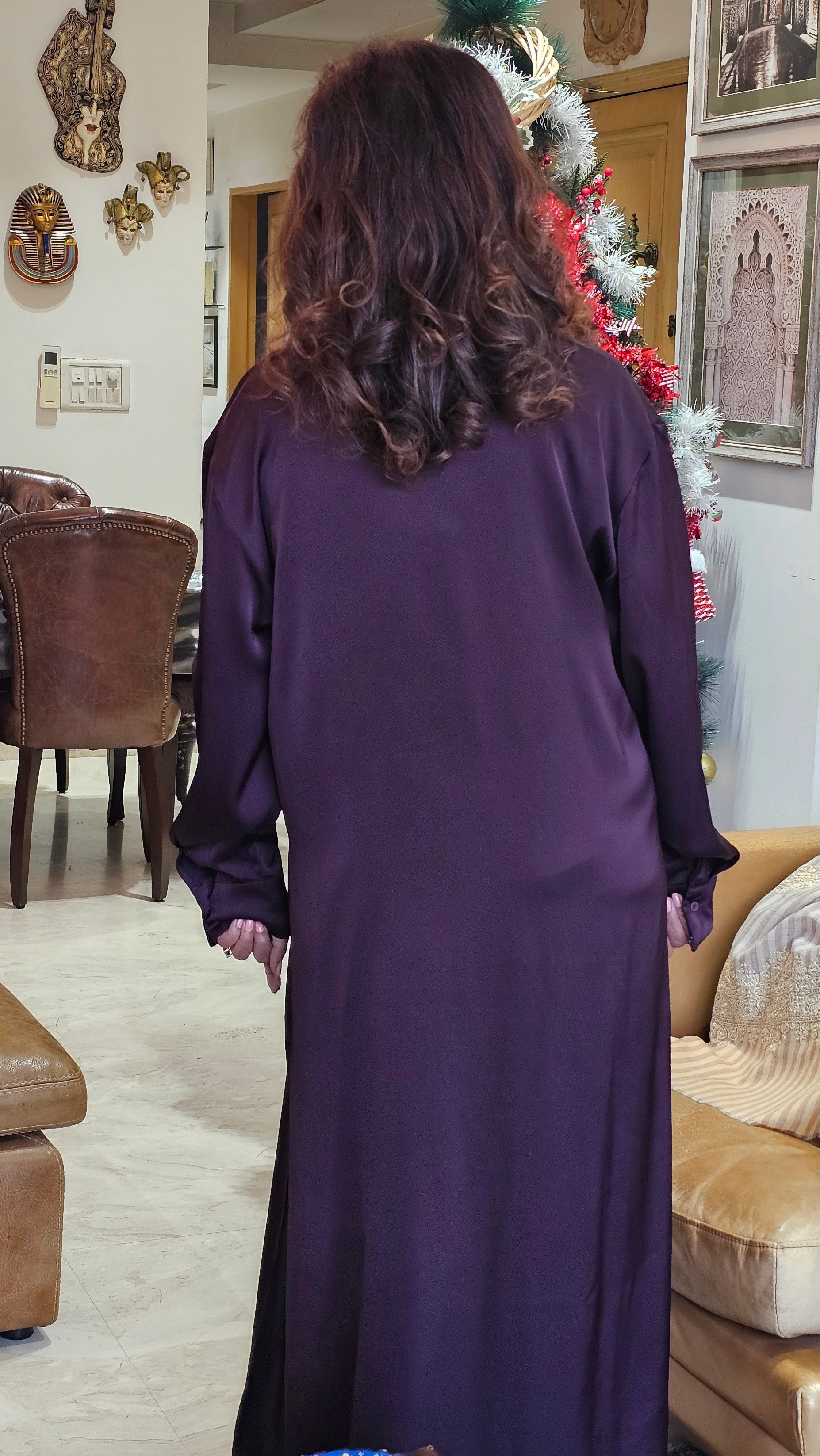 Stunning Satin straight dress