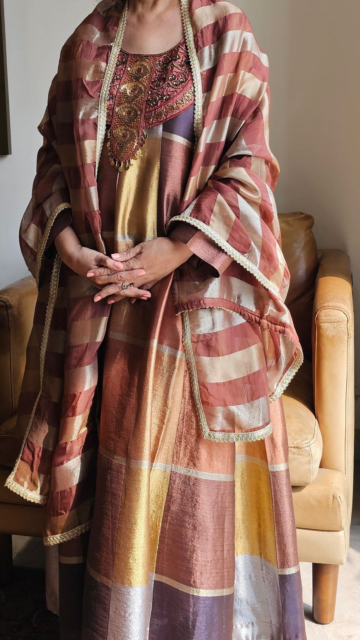 Beautiful Wispy Metallics 3 Piece Set