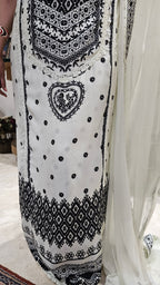 Soft & Comfortable Muslin Digital Print with Lace & Hand Embroidery with Pure Chiffon Dupatta