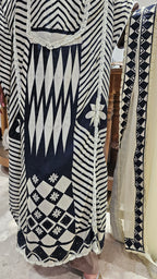 Soft & Comfortable Muslin Digital Print with Lace & Hand Embroidery with Pure Chiffon Dupatta