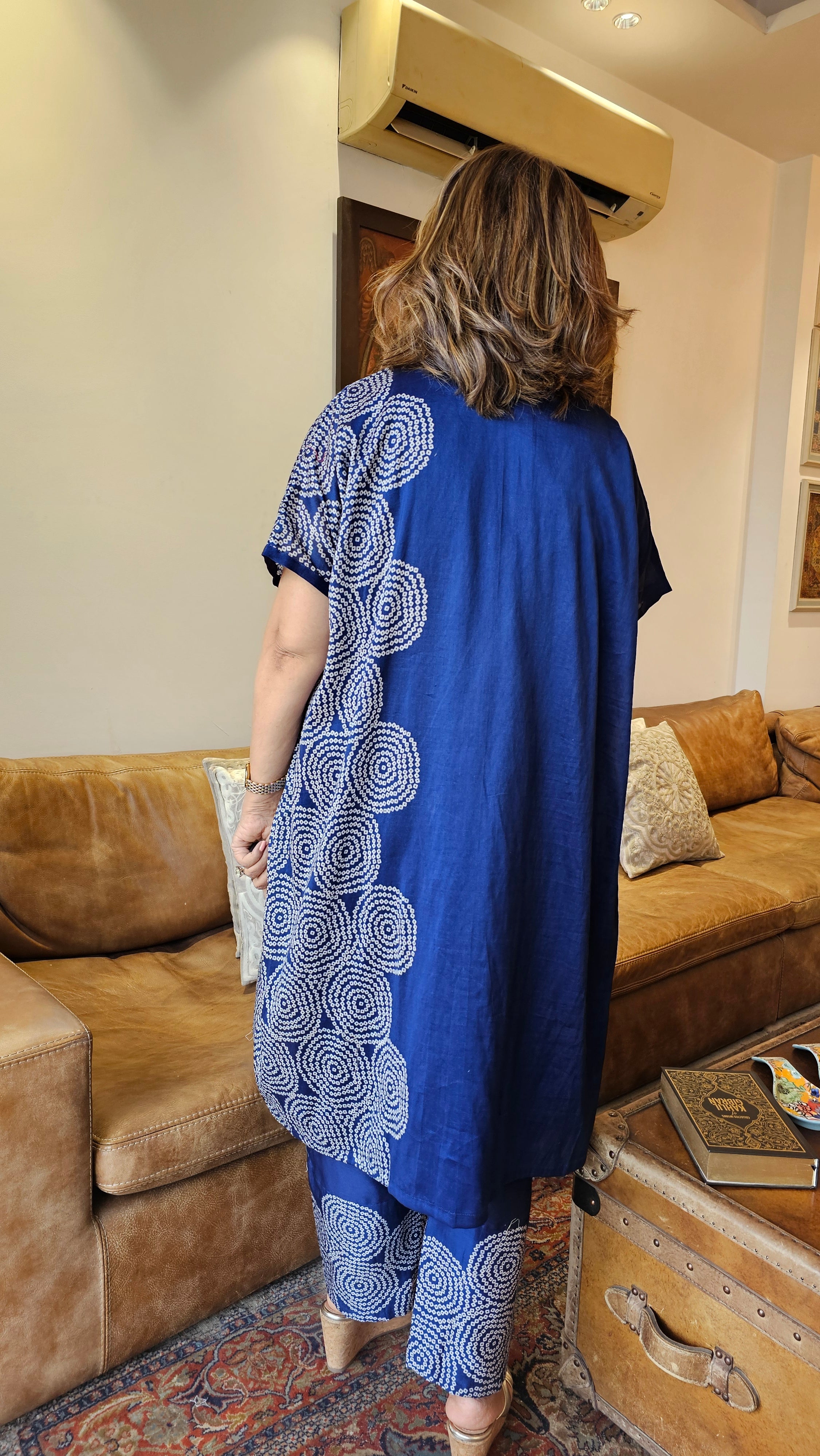 Beautiful Pure Cotton Chanderi Set with Digital Print