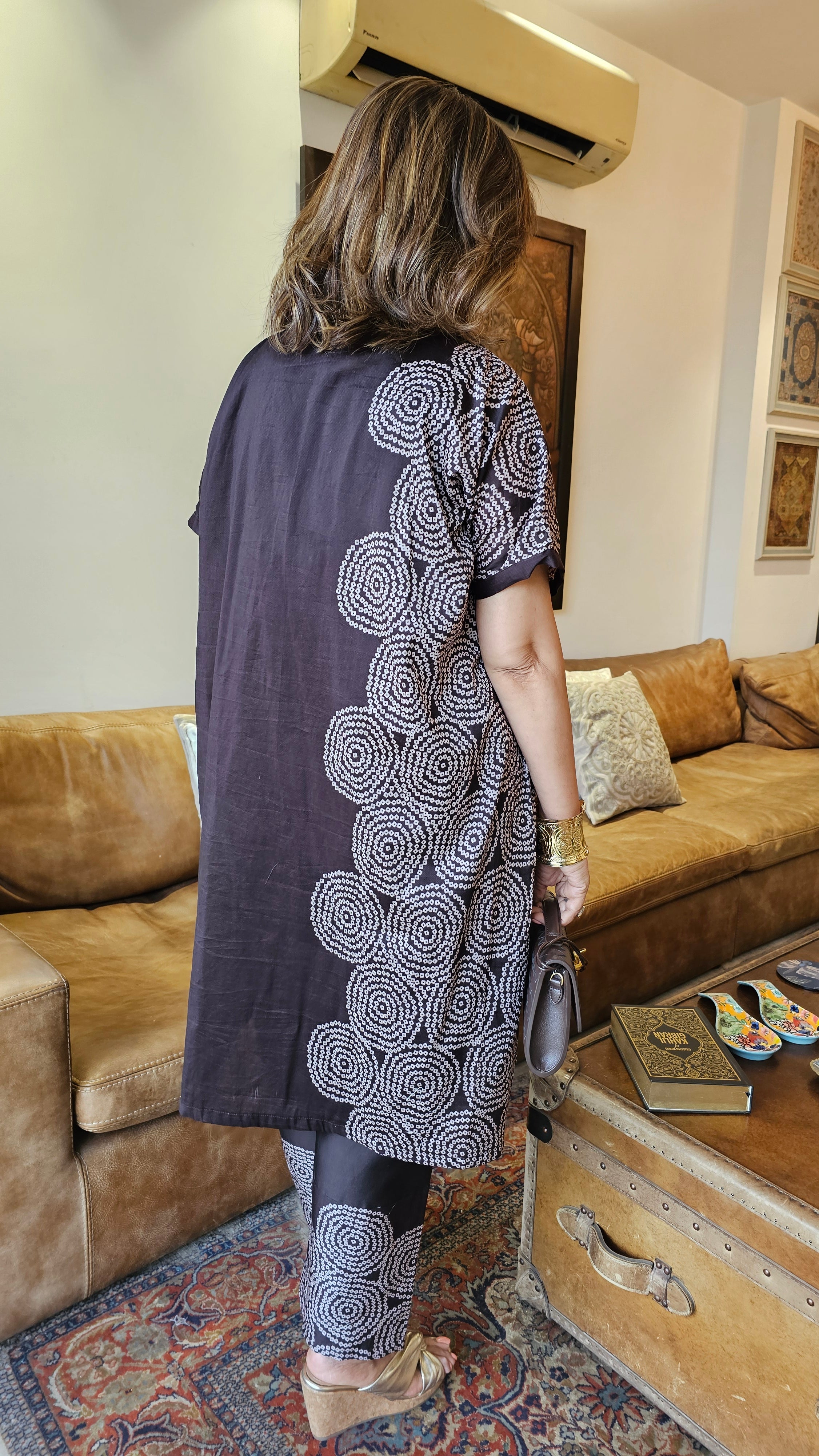 Beautiful Pure Cotton Chanderi Set with Digital Print