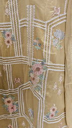 Beautiful Mul 3 piece set with Lace & Thread work