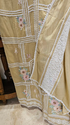 Beautiful Mul 3 piece set with Lace & Thread work