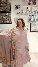 Beautiful Mul-Mul 3 Piece Set With Hand & Resham Work