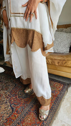 Beautiful Organza Outfit with Gota & Zari work