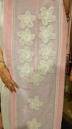 Beautiful Kota Doriya Suit with Cotton Dupatta trimmed With Lace work