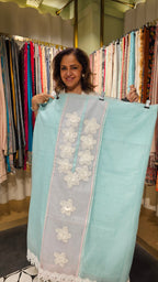 Beautiful Kota Doriya Suit with Cotton Dupatta trimmed With Lace work