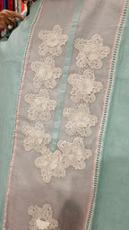 Beautiful Kota Doriya Suit with Cotton Dupatta trimmed With Lace work