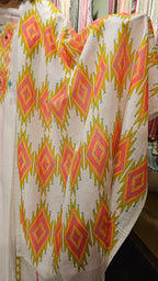 Adorable Mul Cotton Fabric Suit Trimmed With Mirror & Digital Print