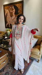 Stunning Georgette Outfit With Thread, Dabka & Pearl Work