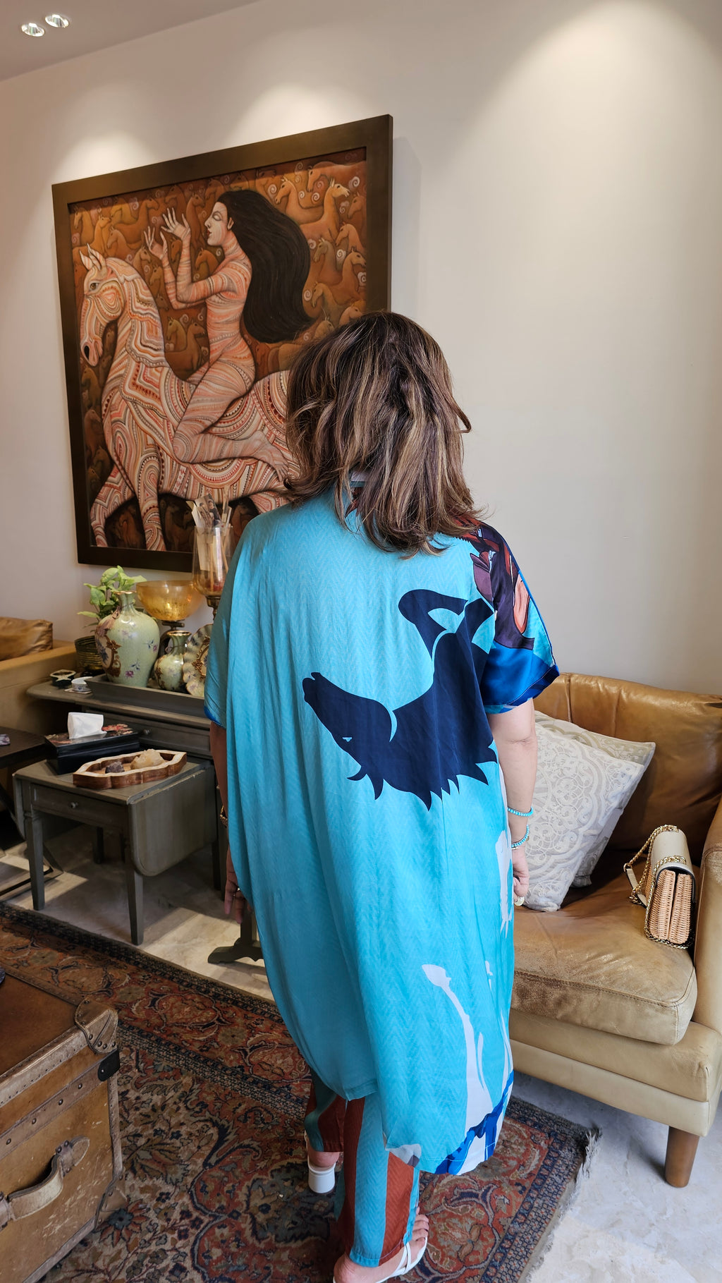 Beautiful Modal Satin Digital Printed Coord Set