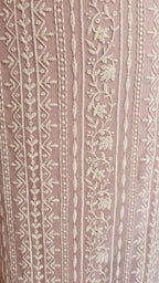 Pretty Georgette Suit with Sippi and Embroidery Work