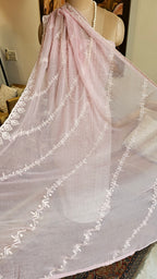 Pretty Georgette Suit with Sippi and Embroidery Work