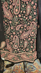 Beautiful Georgette Unstitched Suit With Kashmiri Work