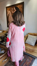 Beautiful Mul Tie & Dye Outfit with Mother of Pearl Work