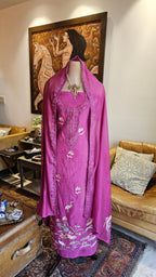 Beautiful Cotton Mul Unstitched Suit With Embroidery Work
