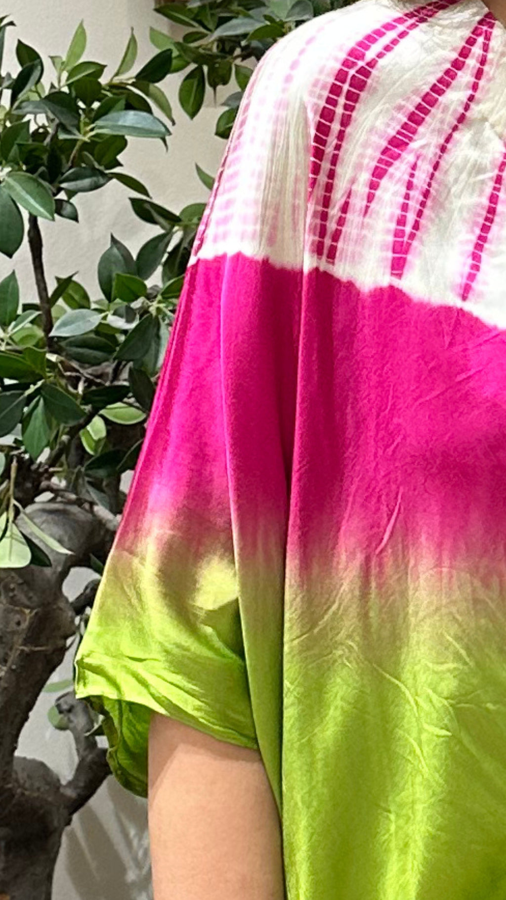 Gorgeous Parrot Green Satin Drape Dress