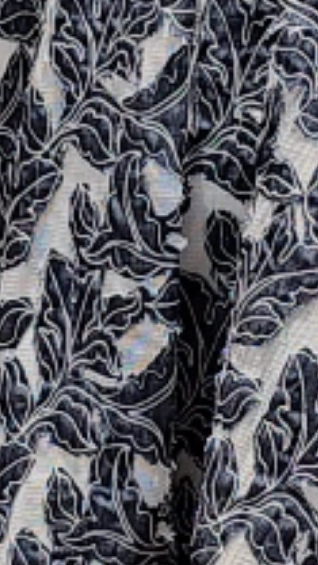 Dark Blue Denim Co-ord Set in Embroidered Denim