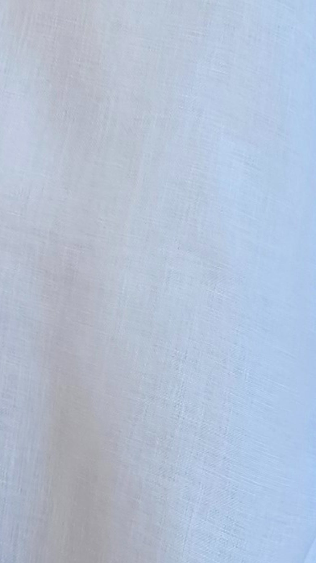 Ivory Linen Shirt and Pants With a Mirror Work Cape