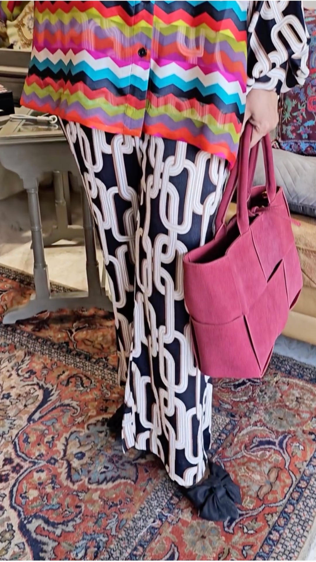 A Beautiful Cotton Crepe Breathable Comfortable Outfit in Batwing Style