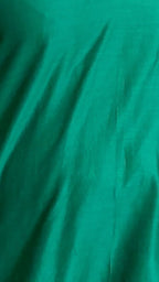Green Chanderi Top and Bottom with Embroiderey and chiken Kari Dupatta Work