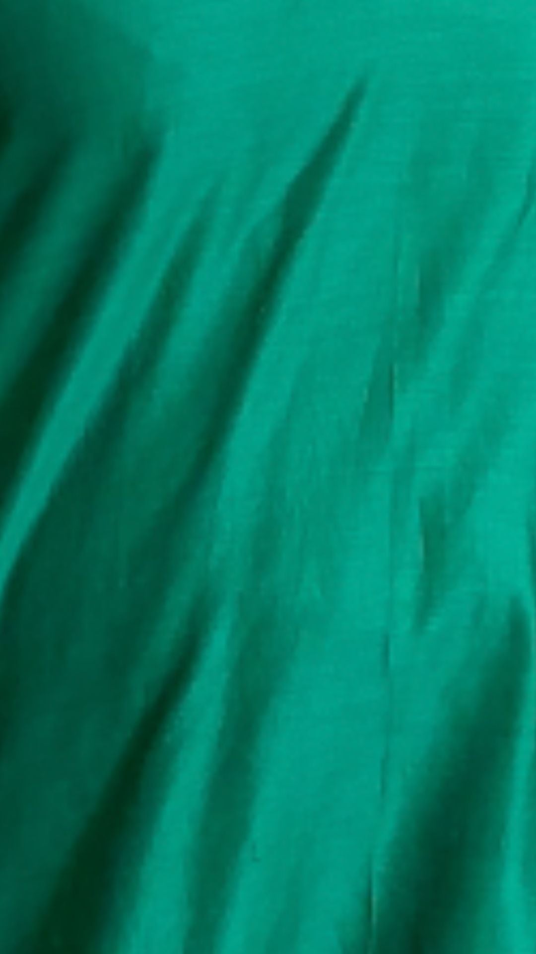 Green Chanderi Top and Bottom with Embroiderey and chiken Kari Dupatta Work