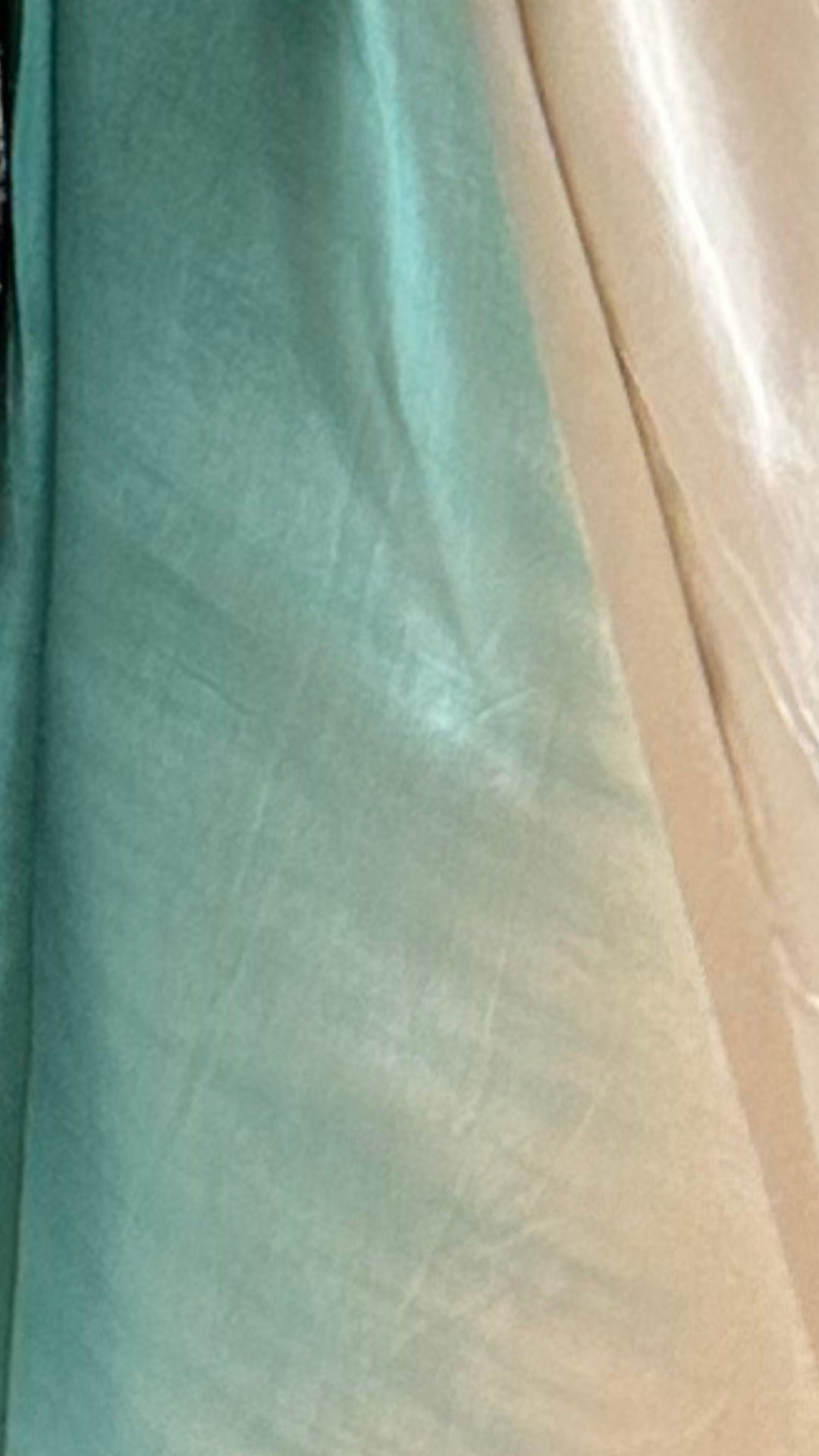 Satin Hand Embroidered Anti-Fit Top with Matching Pants