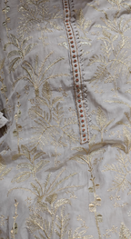 Showstopper Mul 3 piece set with Gold Zari & hand work