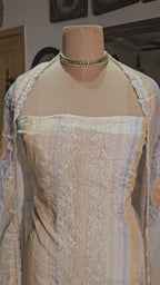 Beautiful Digital Printed Muslin Unstitched Suit With Resham Work